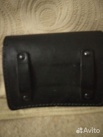 Кожаная сумочка на ремень докер кожа