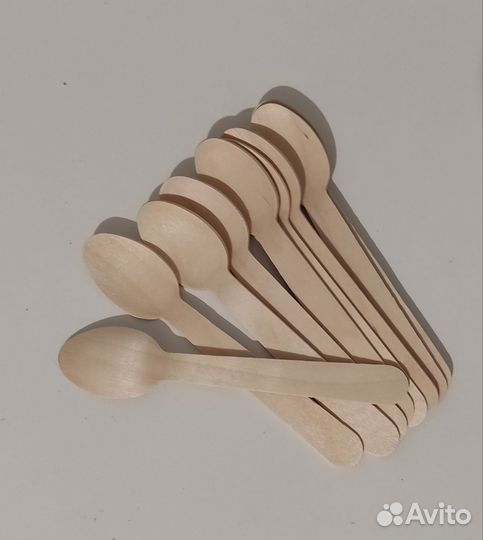 Ложка деревянная чайная 14см