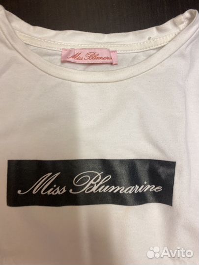 Футболка miss blumarine