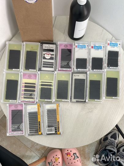 Материалы для наращивания ресниц