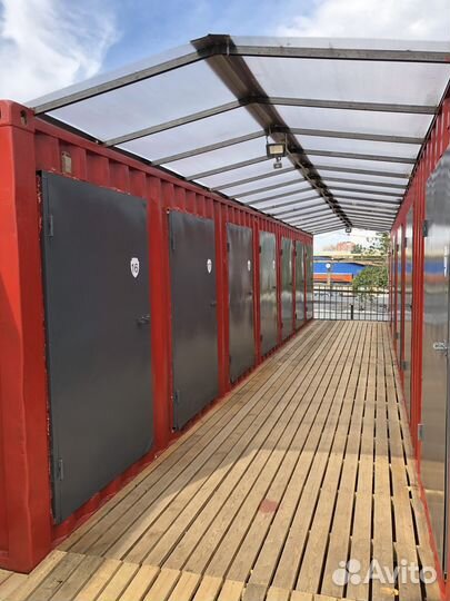 Хранение велосипедов, индивидуальный контейнер 4м²