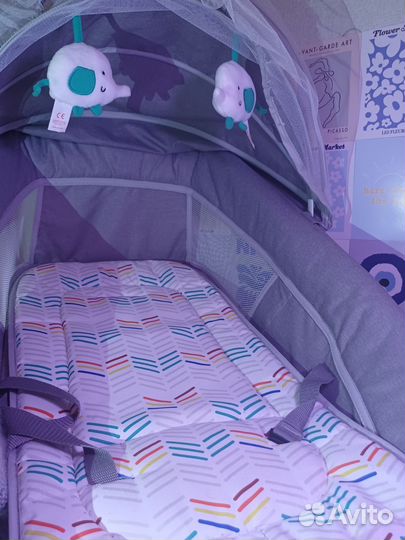 Шезлонг для новорожденных