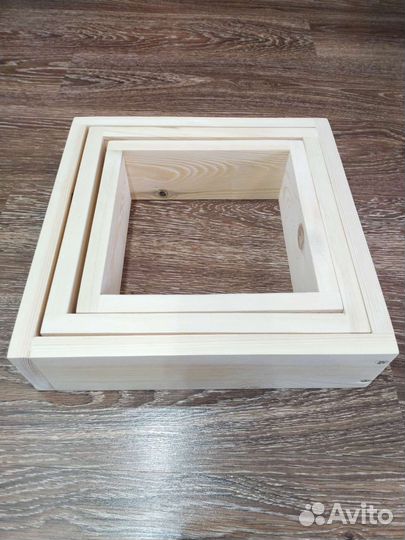 Полка настенная квадратная