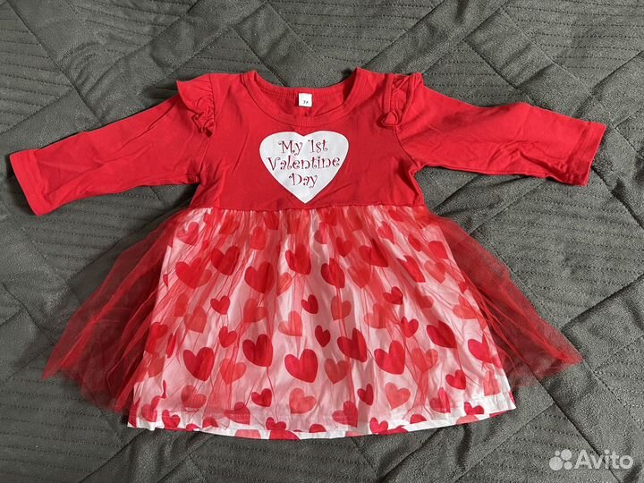Платье для девочки 74 80