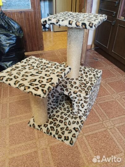 Домик для кошки когтеточка