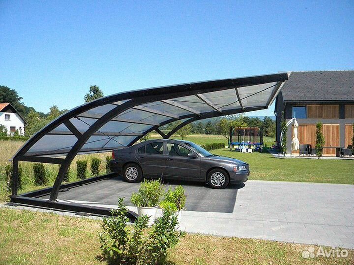 Навес односкатный