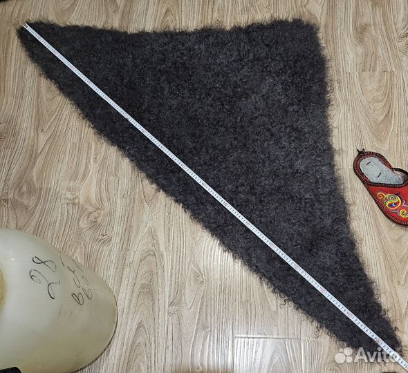 Косынка из козьего пуха