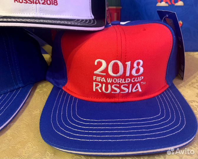 Набор кепок Fifa (3 штуки). Чемпионат мира 2018