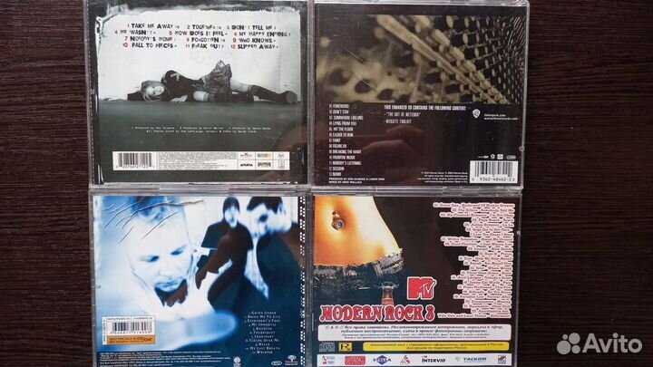 CD Linkin Park,Evanescence,Avril Lavigne, M.Rock