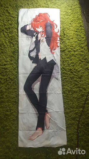 Обложка на дакимакуру Дилюк 50x150 Геншин