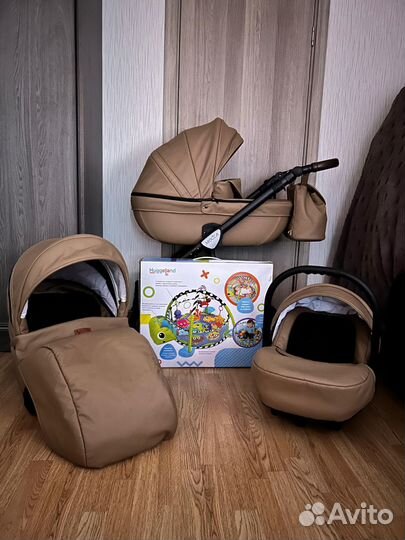 Коляска Verdi Mocca 3 в 1 эко-кожа (Adamex,Anex)