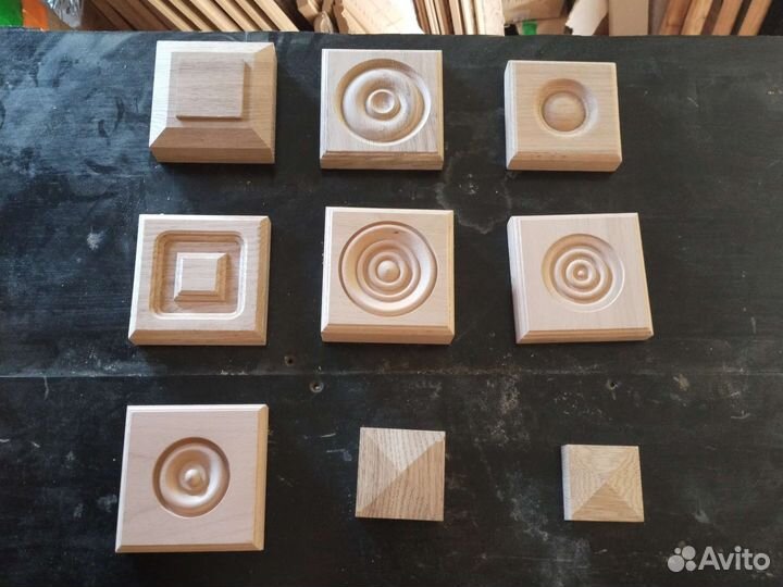 Резьба из дуба