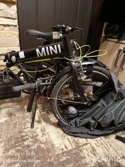 Велосипед Mini cooper складной