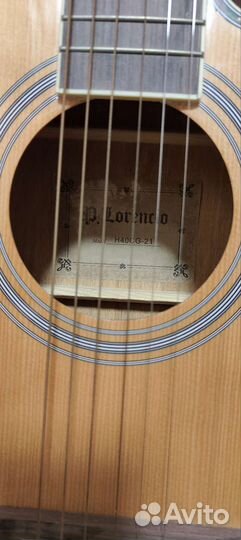 Акустическая гитара P.Lorencio