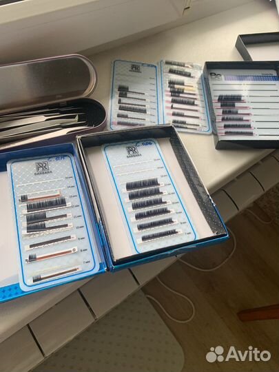 Продам все для наращивания ресниц