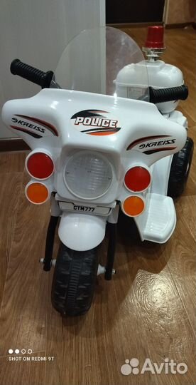 Детский электро мотоцикл бу