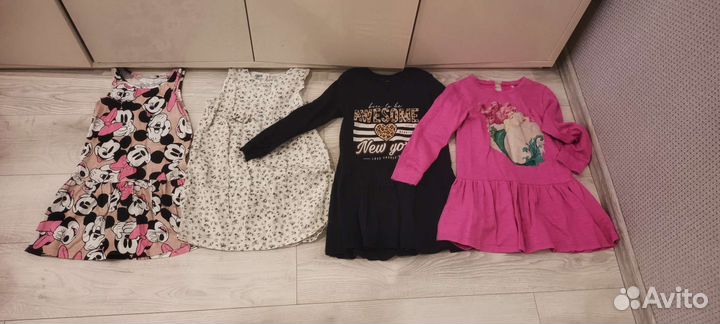 Одежда и обувь на девочку пакетом