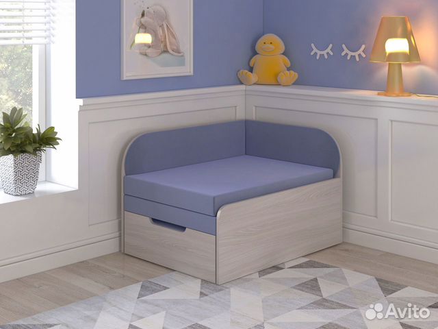 Кровать-диван раскладная с местом для хранения New