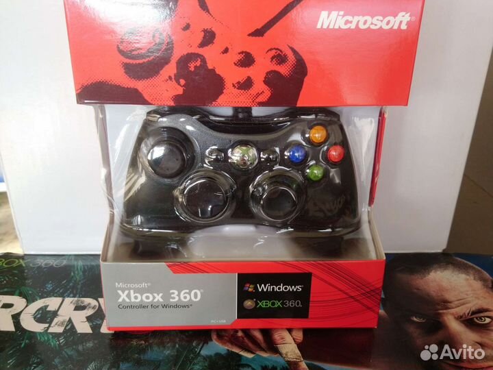 Джойстик для xbox 360 проводной