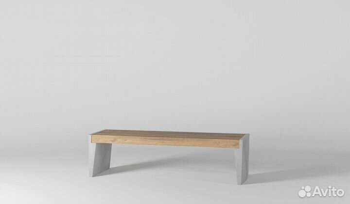 Скамейка из бетона в наличии и под заказ