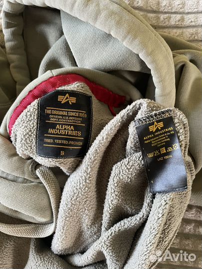 Худи alpha industries