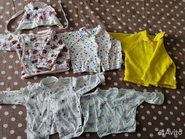 Детские вещи на девочку до 12 месяцев