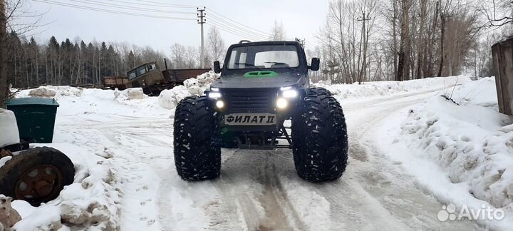 Вездеход болотоход на пневмо ходу