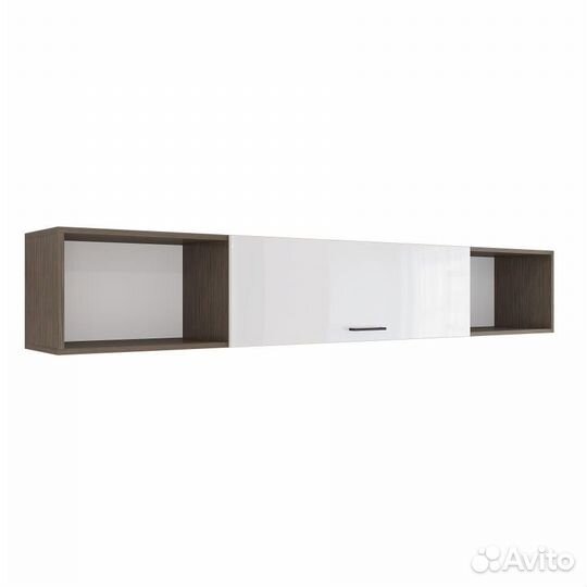 Полка Ненси 2032 Венге\Белый