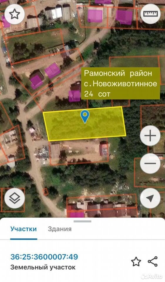 Воронежская область, Рамонский район, село Новоживотинное