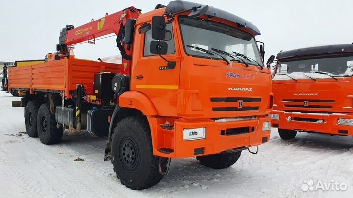 КамАЗ 43118 с КМУ, 2023