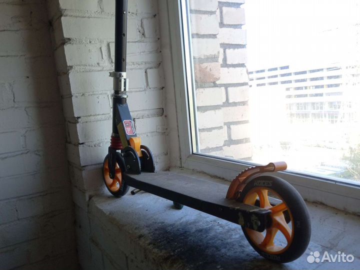 Самокат детский двухколесный бу