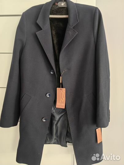 Пальто мужское длинное