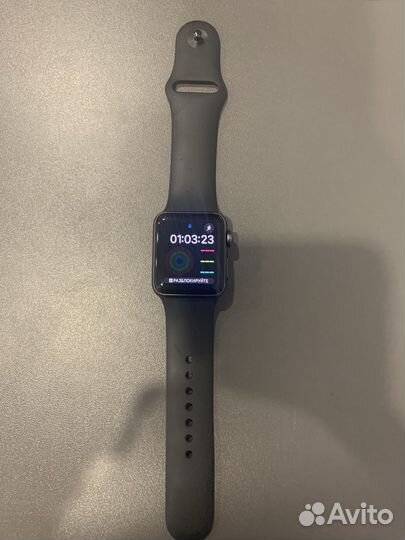 Часы apple watch 3 38 mm 82%