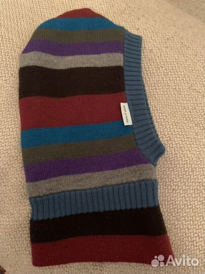 Шапка шлем для мальчика