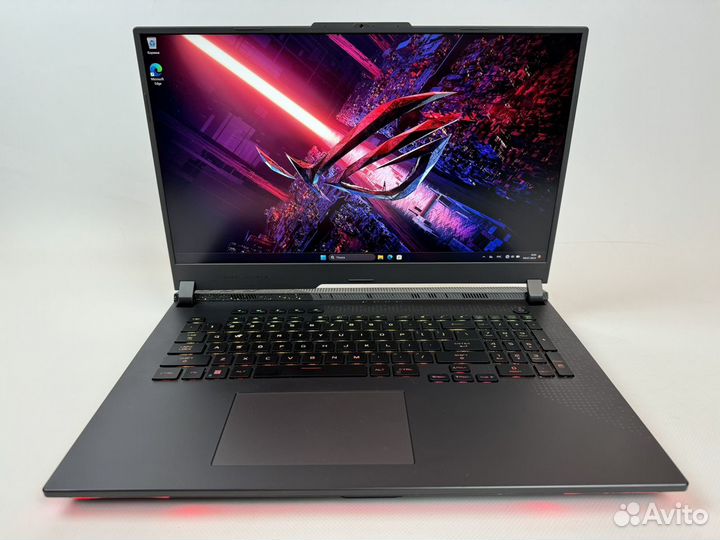 Мощь Asus ROG 17.3 QHD 240Гц R9-7845HX/RTX4070