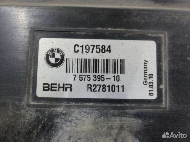 Рамка радиаторов (кассета радиаторов) Bmw 7 Серия