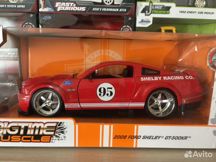 Jada 1/24 Ford Shelby GT-500KR 2008