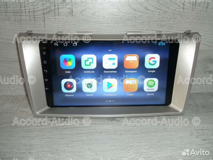 Магнитола 2DIN Toyota Camry 40 Android GPS WiFi