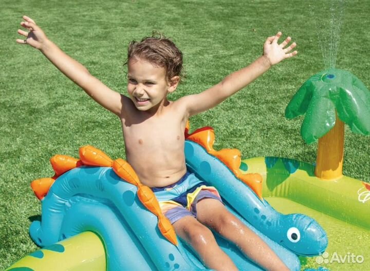 Детский водный игровой центр Intex «Маленький Дино
