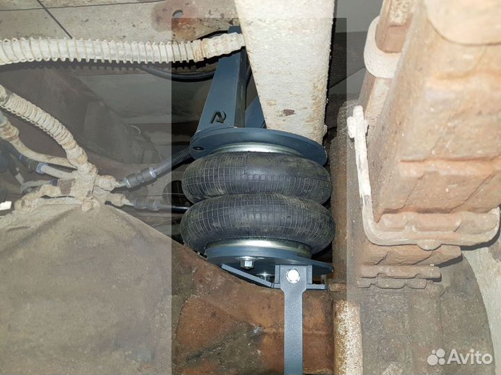 Пневмоподвеска на заднюю ось, Foton Auman 10хх