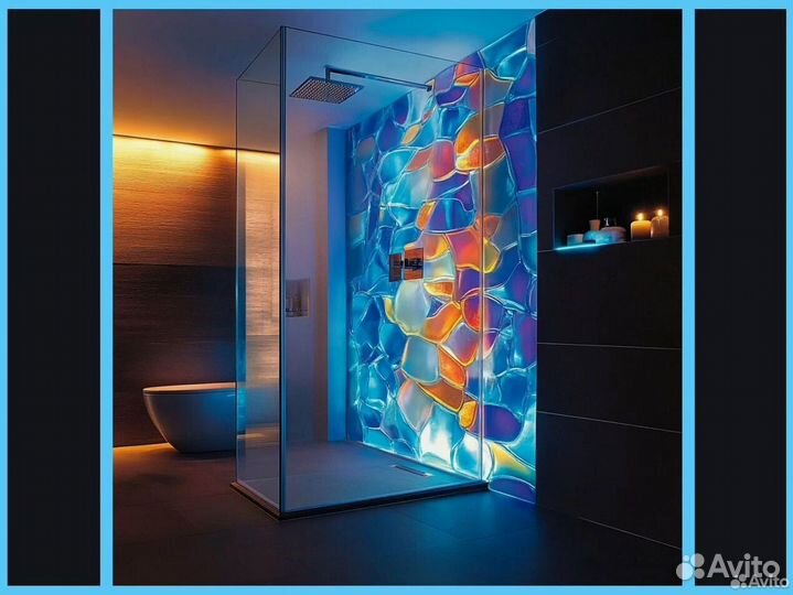 Душевые стеклянные ограждения за 24 часа