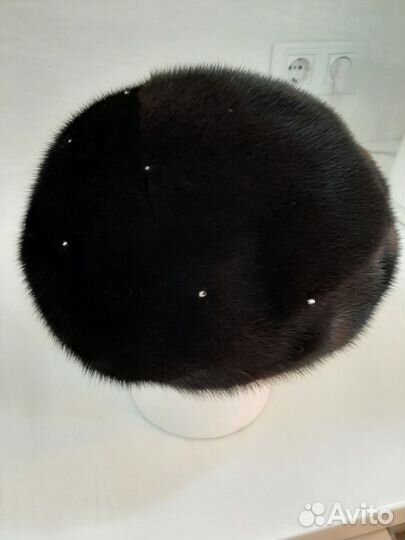 Берет женский норковый