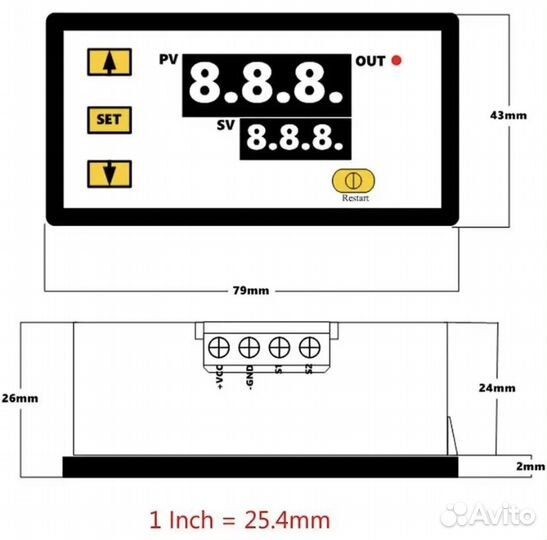 Контроллер температуры