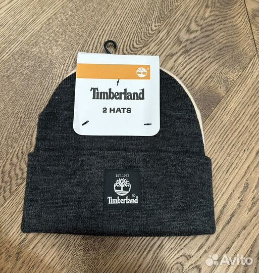 2 шапки Timberland. Оригинал