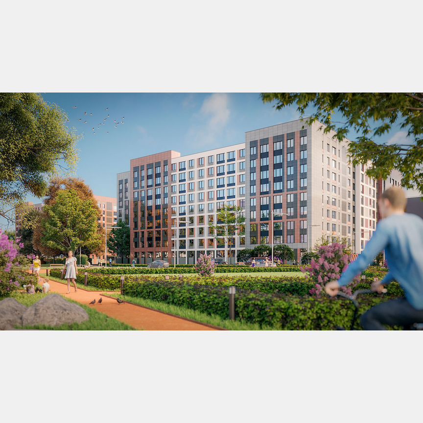 1-к. квартира, 37,3 м², 7/9 эт.