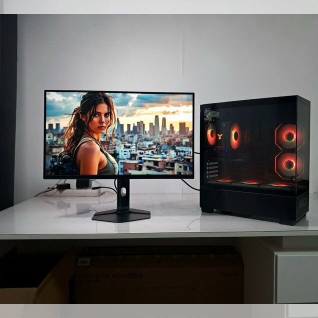 Игровой пк 14400f i5 rtx 5060 24" системный блок