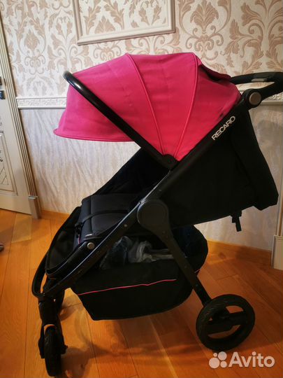 Прогулочная коляска + велосипед с ручкой