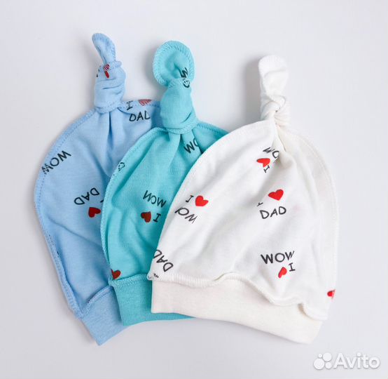 Шапочка для новорожденного малыша