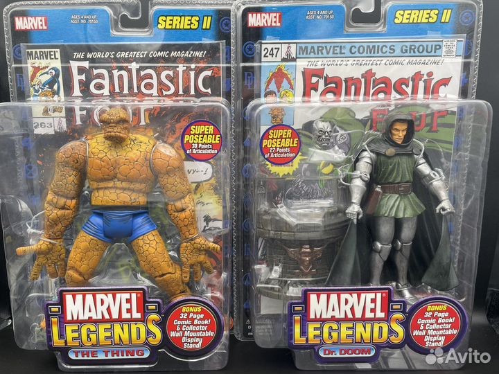 The Thing & Dr Doom - Marvel Legends (Toy Biz)