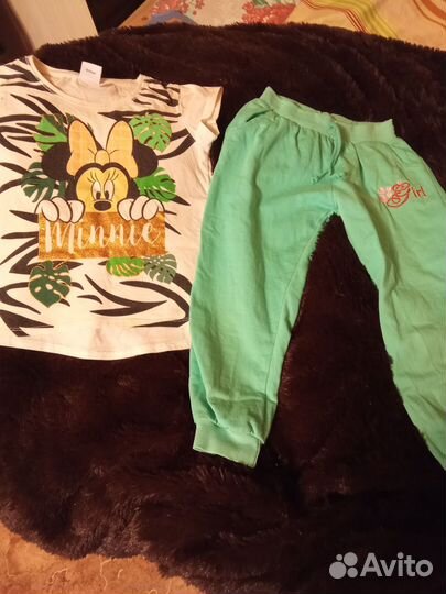 Пакет вещей на девочку 3-5 лет